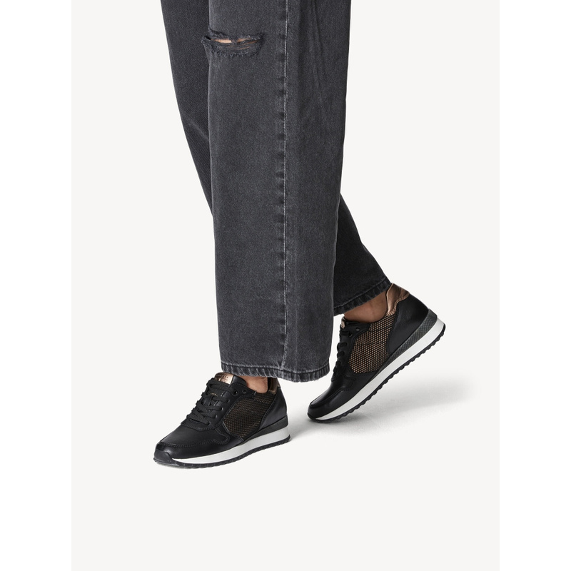 Marco tozzi sneaker zwart 2025