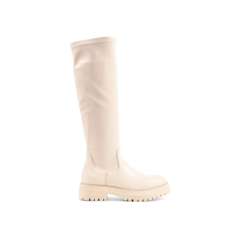 Posh By Poelman Laars Beige Laarzen Schoenen Dames Berca.be