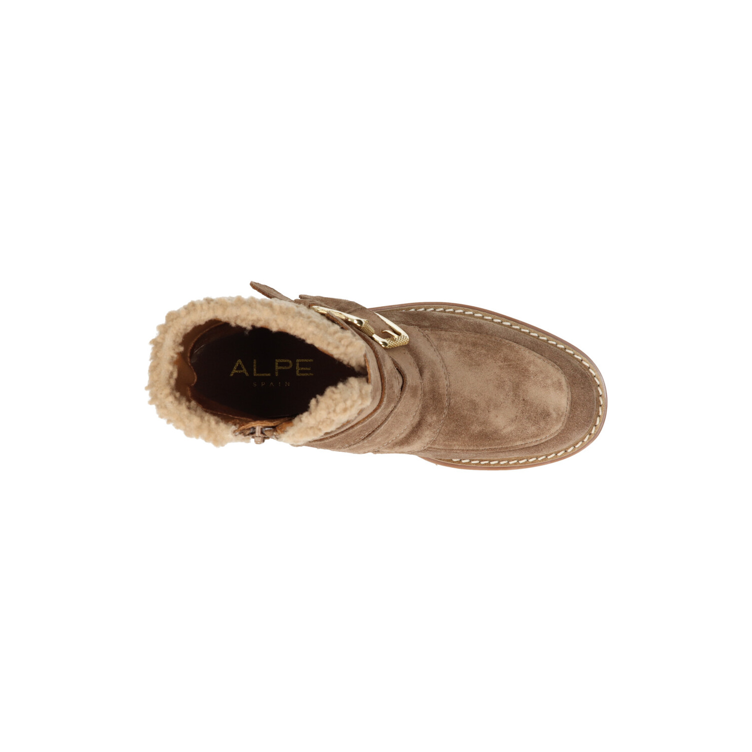Alpe Woman Boots / enkellaars Camel - Boots / enkellaarzen - Schoenen -  Dames - Berca shoes