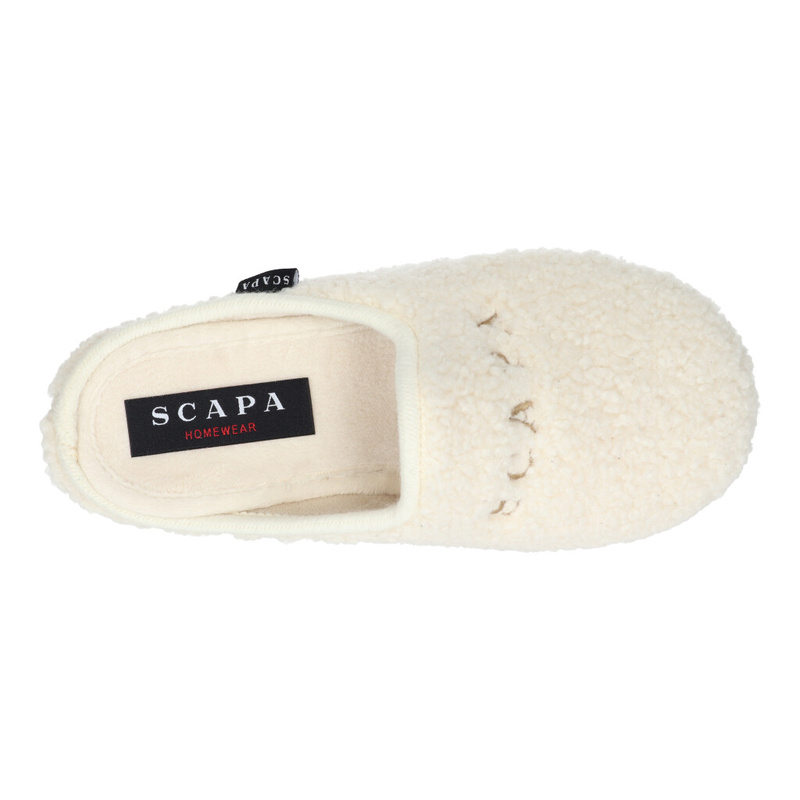 Scapa Pantoffel Beige Pantoffels Schoenen Meisjes Kinderen Berca.be