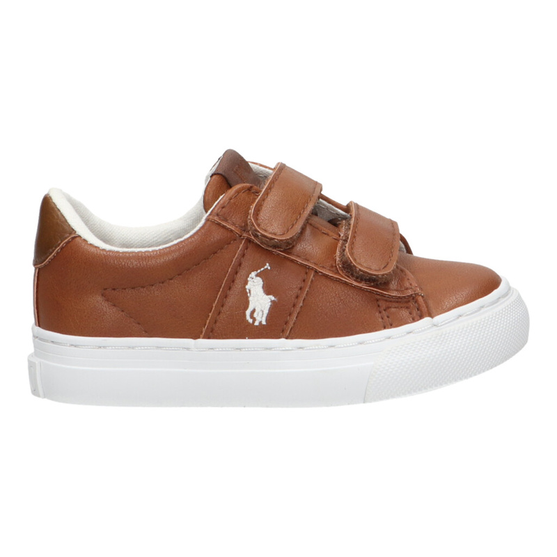 bubbel klassiek Bedachtzaam Polo Ralph Lauren Lage sneaker Cognac - Lage sneakers - Schoenen - Jongens  - Kinderen - Berca.be