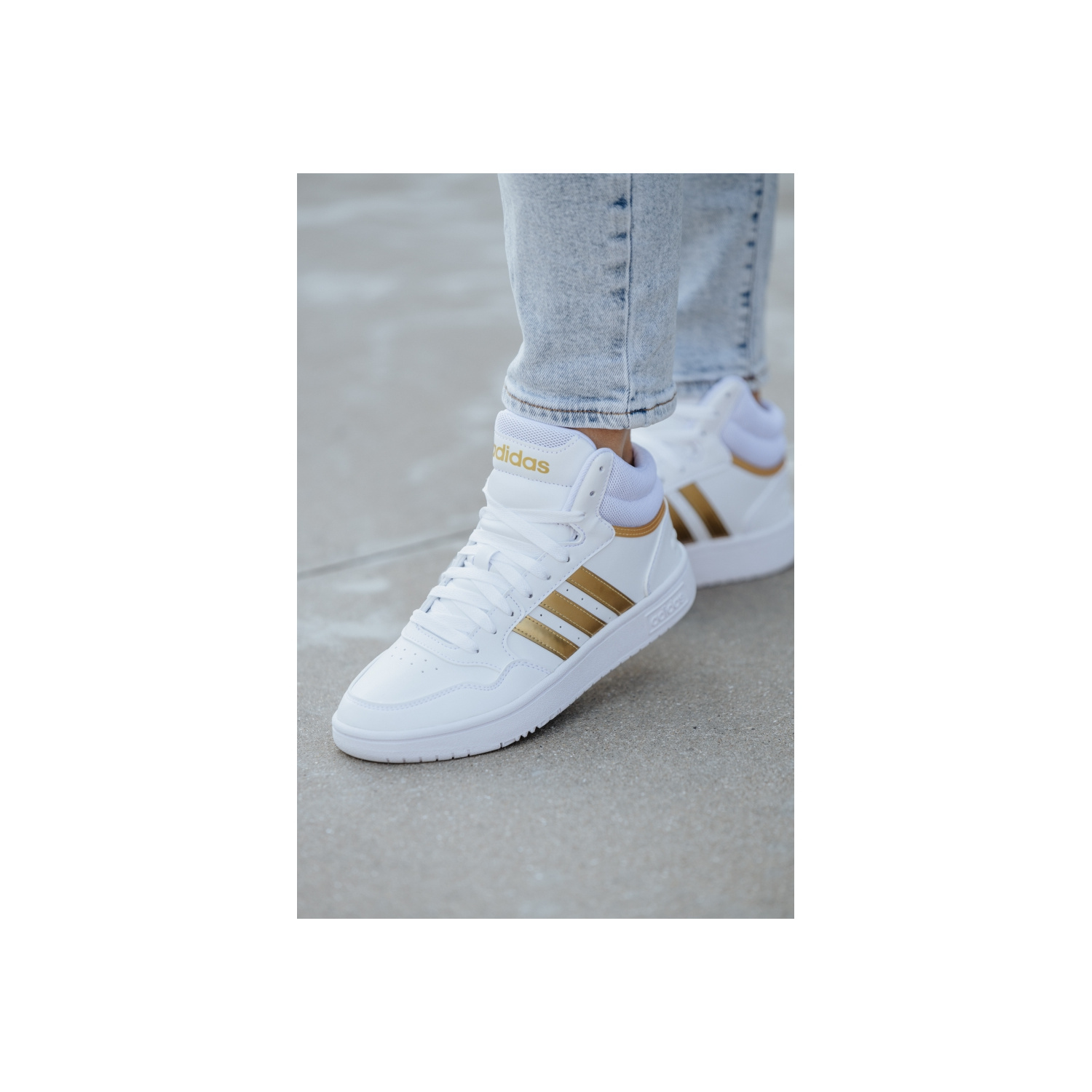 Adidas Hoge sneaker Wit - Hoge sneakers - Schoenen - Dames - Berca.be