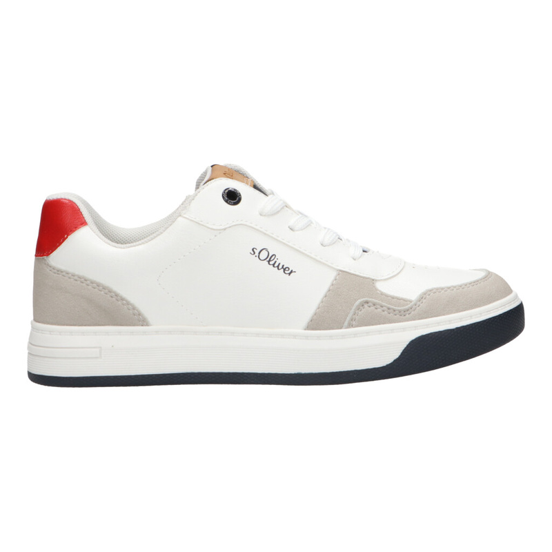 S.oliver Lage sneaker Wit - Lage sneakers - Schoenen - Jongens - Kinderen Berca.be