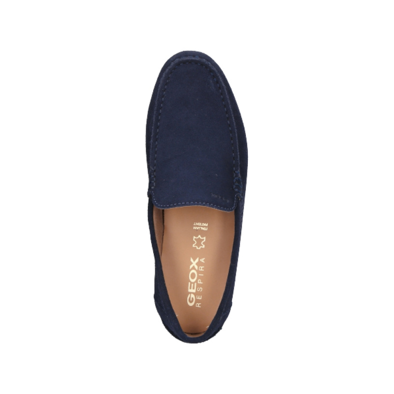 fantoom Discreet Koel Geox Mocassin Blauw - Mocassins - Schoenen - Heren - Berca.be