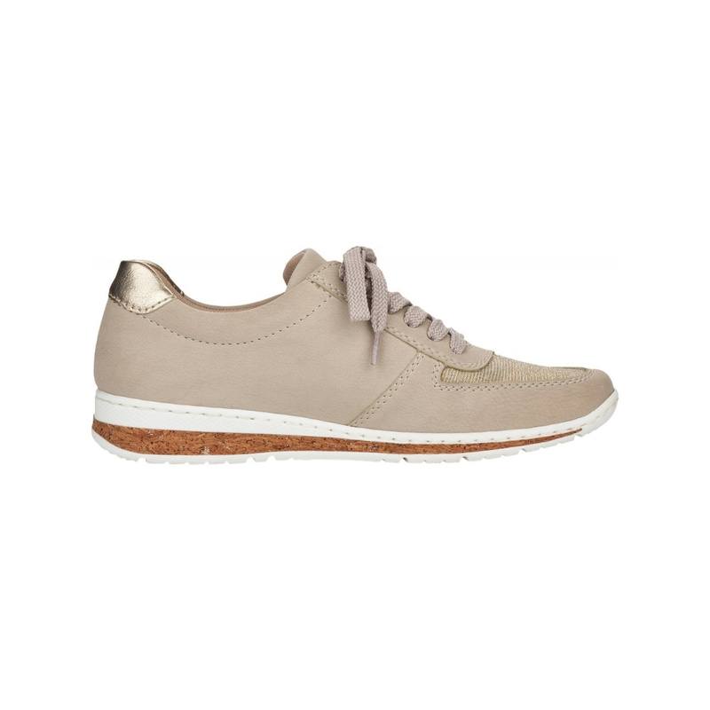 Rieker Antistress Low sneaker beige Low sneakers Shoes Ladies Berca.be