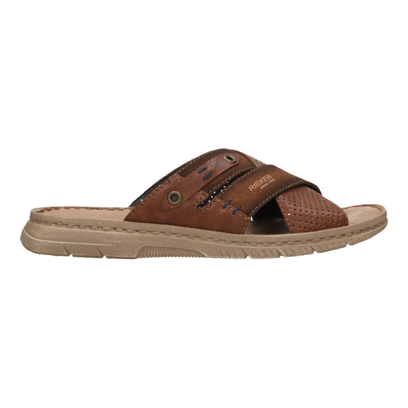 de ober gemeenschap condensor Rieker Antistress Slipper Cognac - Comfortschoenen - Schoenen - Heren -  Berca.be