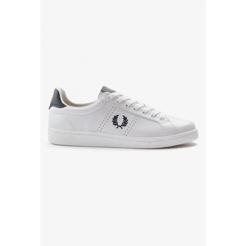 Serena Centimeter Omleiding Fred Perry Lage sneaker Wit - Lage sneakers - Schoenen - Heren - Berca.be