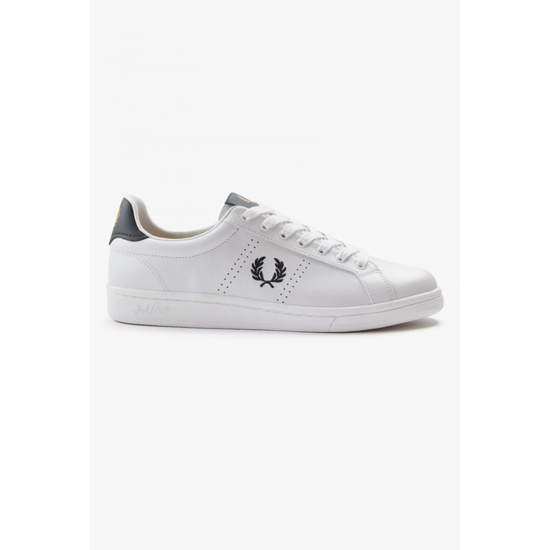 tegel George Eliot Republikeinse partij Fred Perry Lage sneaker Wit - Lage sneakers - Schoenen - Heren - Berca.be