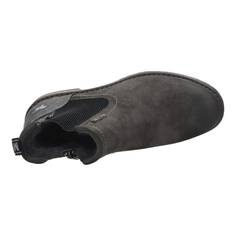 Mustang Bottillon gris Bottillons Chaussures Hommes Berca.be