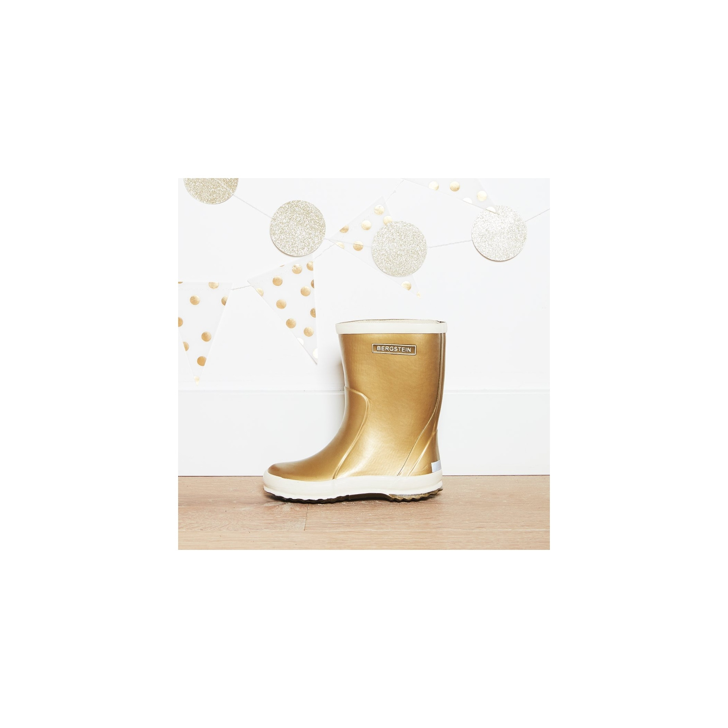 Bergstein Regenlaars Goud Regenlaarzen Schoenen Jongens Kinderen Berca.be