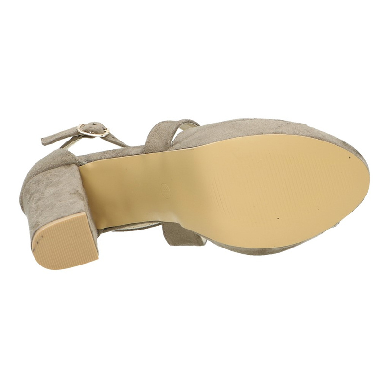 Post Schat Voorzitter Fabulous.fabs Sandaal Taupe - Sandalen - Schoenen - Dames - Berca.be