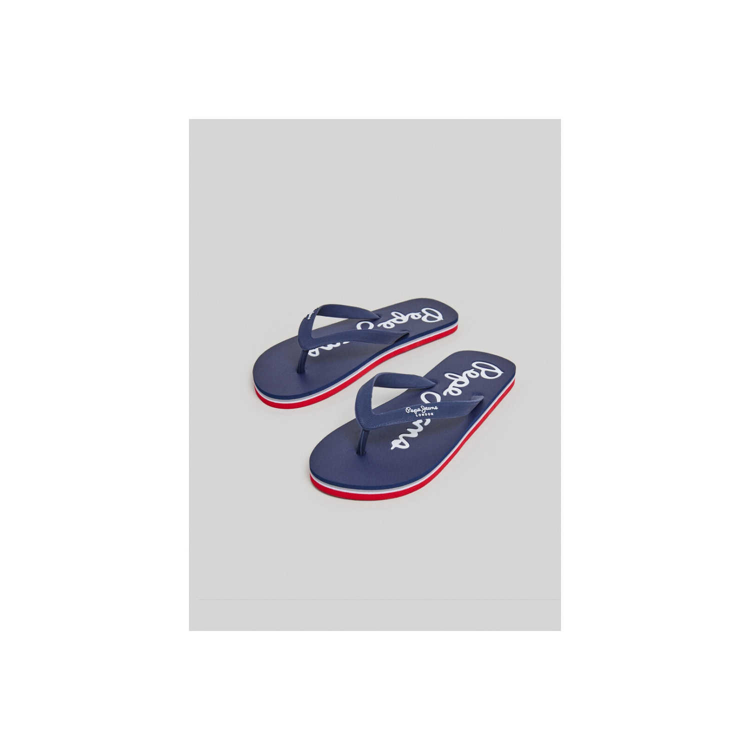 Tongs Pepe Jeans Taille 38 - Occasion, Multicolore, Matière Caoutchouc