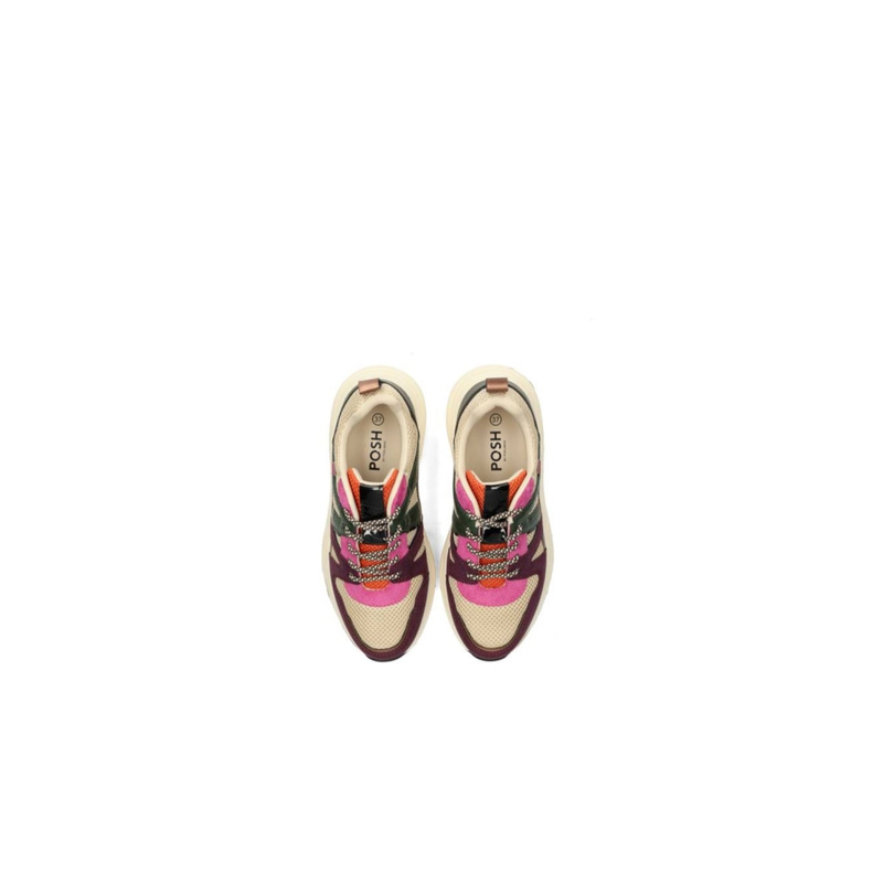 Posh By Poelman Lage sneaker Beige 326323_0003.jpg