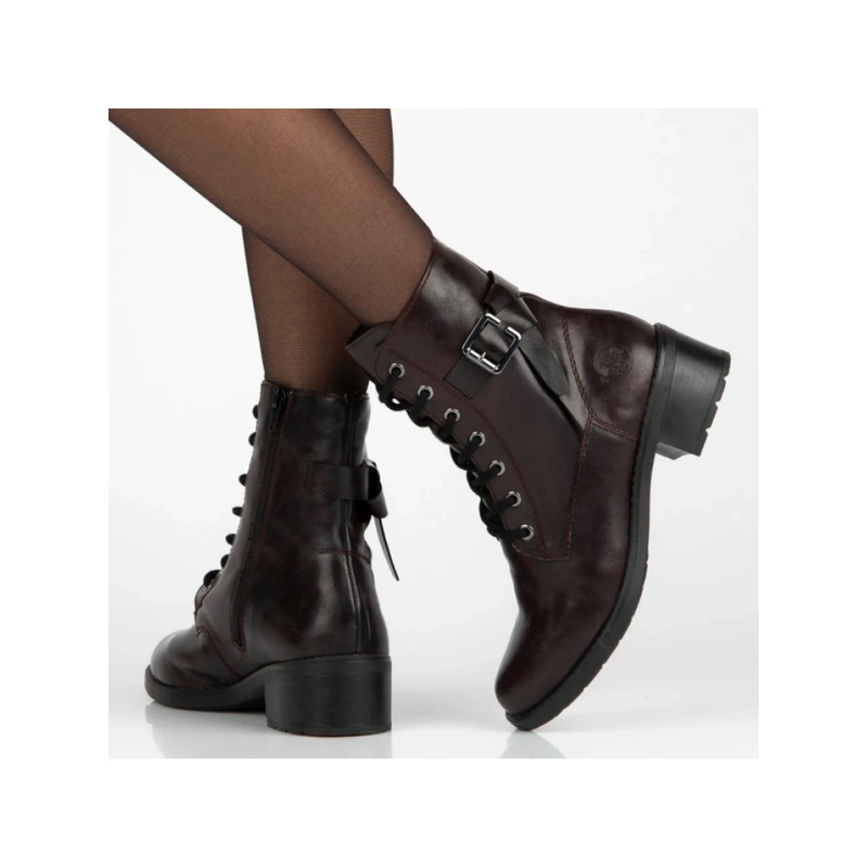 Rieker Antistress Bottine à lacets bordeaux 325975_0006.jpg