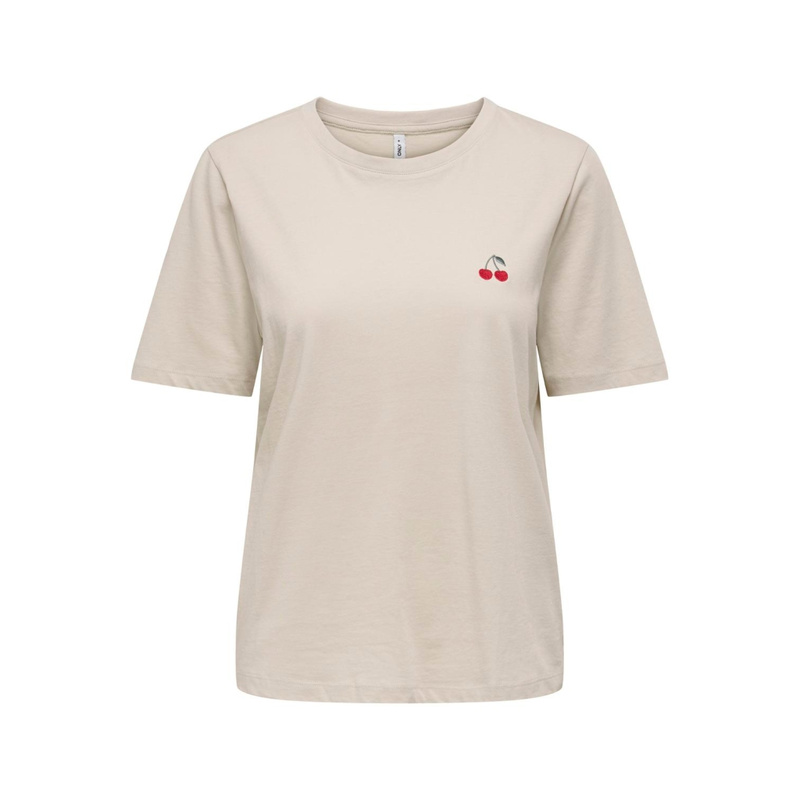 O.n.l.y. T-shirt Beige 330604_0001.jpg