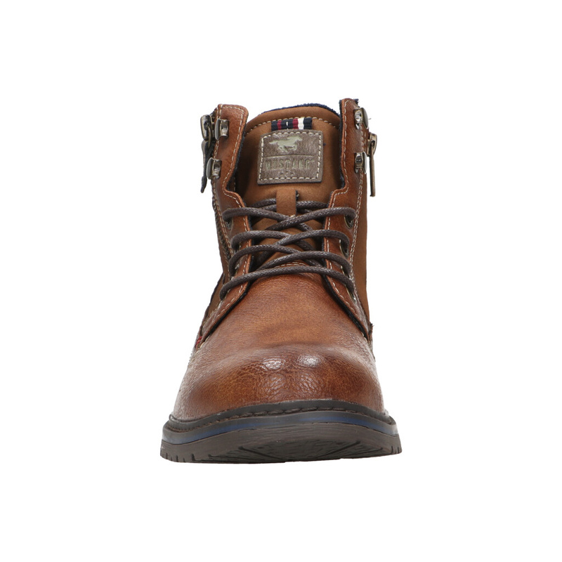 Mustang Bottine à lacets brun 312276_0003.jpg