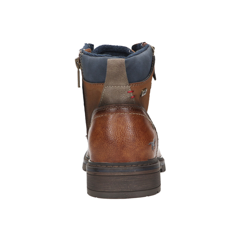 Mustang Bottine à lacets brun 312276_0006.jpg