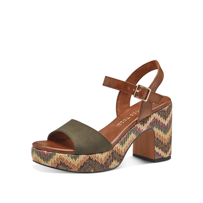 Marco Tozzi Sandaal Kaki 331355_0006.jpg