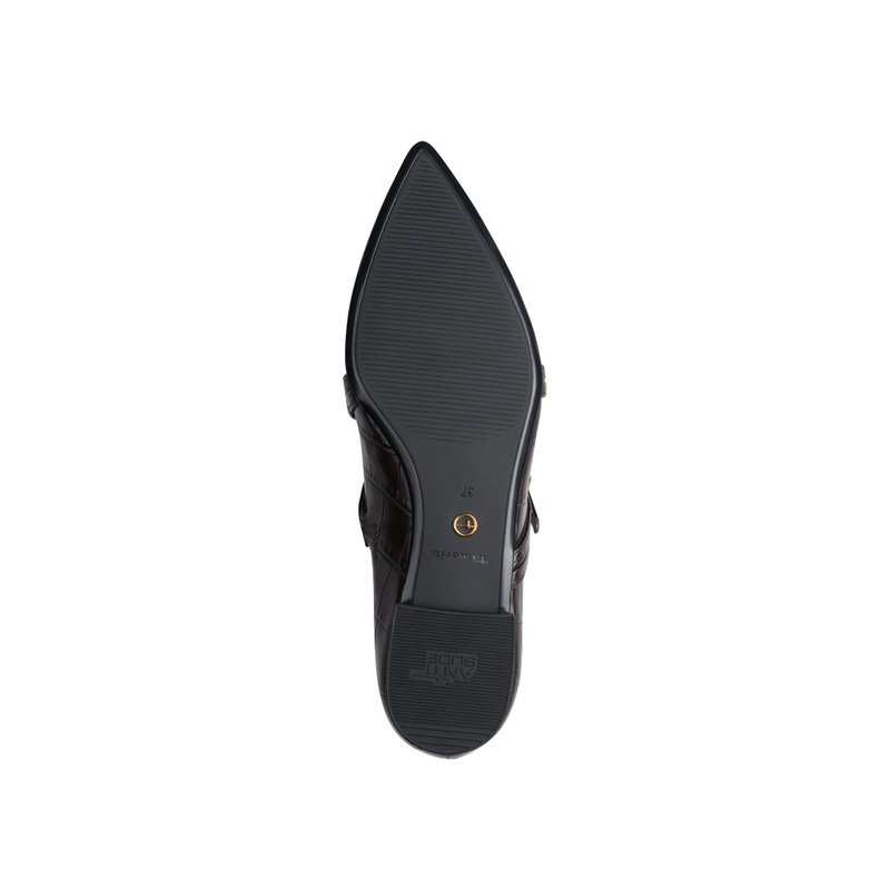 Tamaris Ballerine / chaussure à ceinture brun 335519_0007.jpg
