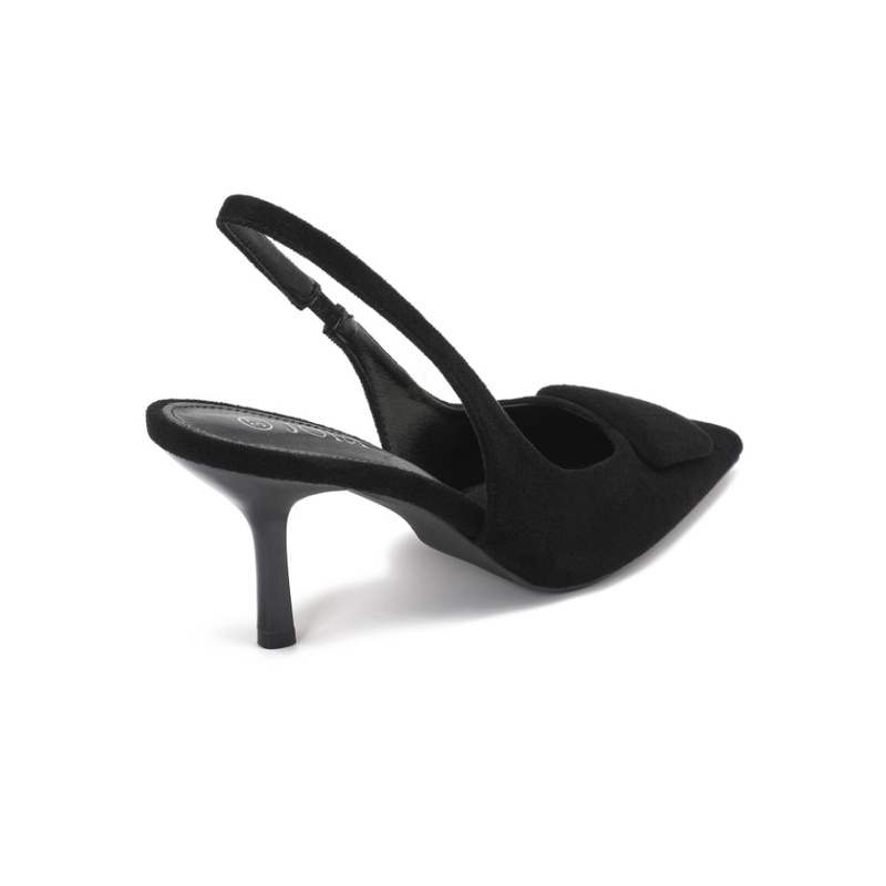 Selected By La.ra Décolleté noir 336306_0005.jpg