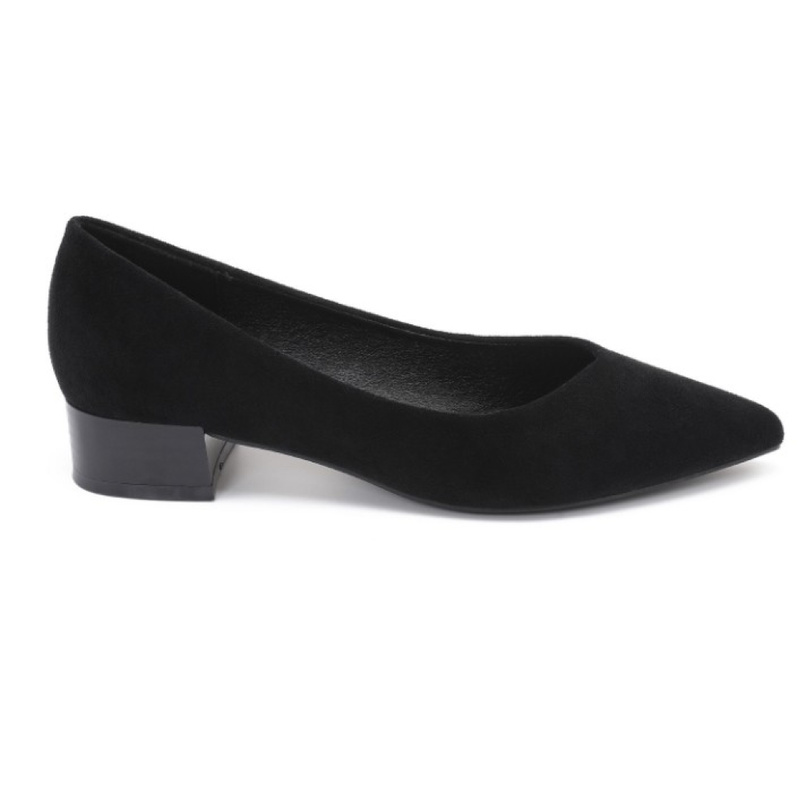 Selected By La.ra Ballerine / chaussure à ceinture noir 336315_0001.jpg