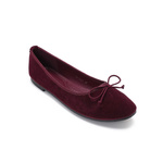 Selected By La.ra Ballerine / chaussure à ceinture bordeaux 336318_0004.jpg