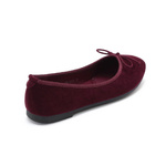 Selected By La.ra Ballerine / chaussure à ceinture bordeaux 336318_0005.jpg