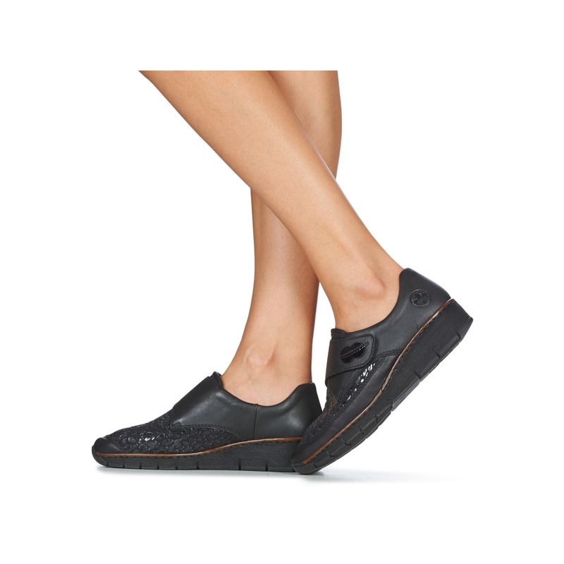 Rieker Antistress Ballerina / riemschoen Zwart 336044_0002.jpg
