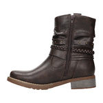 Selected By La.ra Boots / enkellaars Bruin 336007_0005.jpg