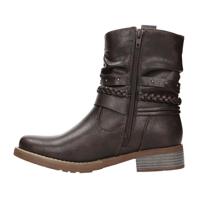Selected By La.ra Boots / enkellaars Bruin 336007_0005.jpg