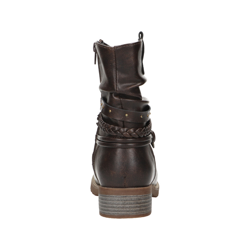 Selected By La.ra Boots / enkellaars Bruin 336007_0006.jpg