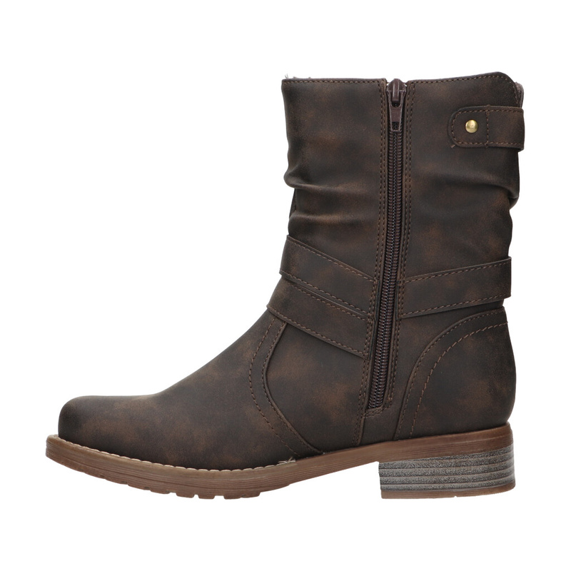 Selected By La.ra Boots / enkellaars Bruin 336484_0005.jpg