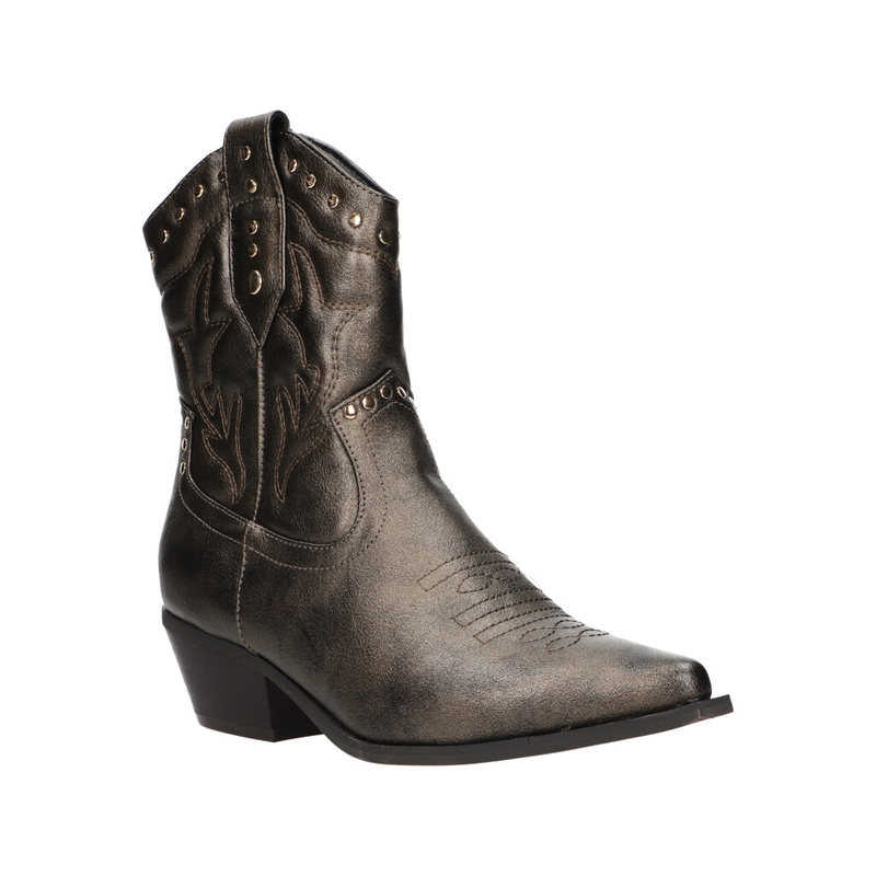 Selected By La.ra Boots / enkellaars Brons 336008_0003.jpg