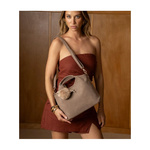 Selected By La.ra Handtas Taupe 336602_0003.jpg