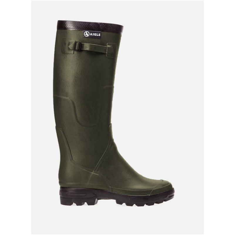 Scheermes Vlek Bij wet Aigle Regenlaars Kaki - Regenlaarzen - Schoenen - Meisjes - Kinderen -  Berca.be