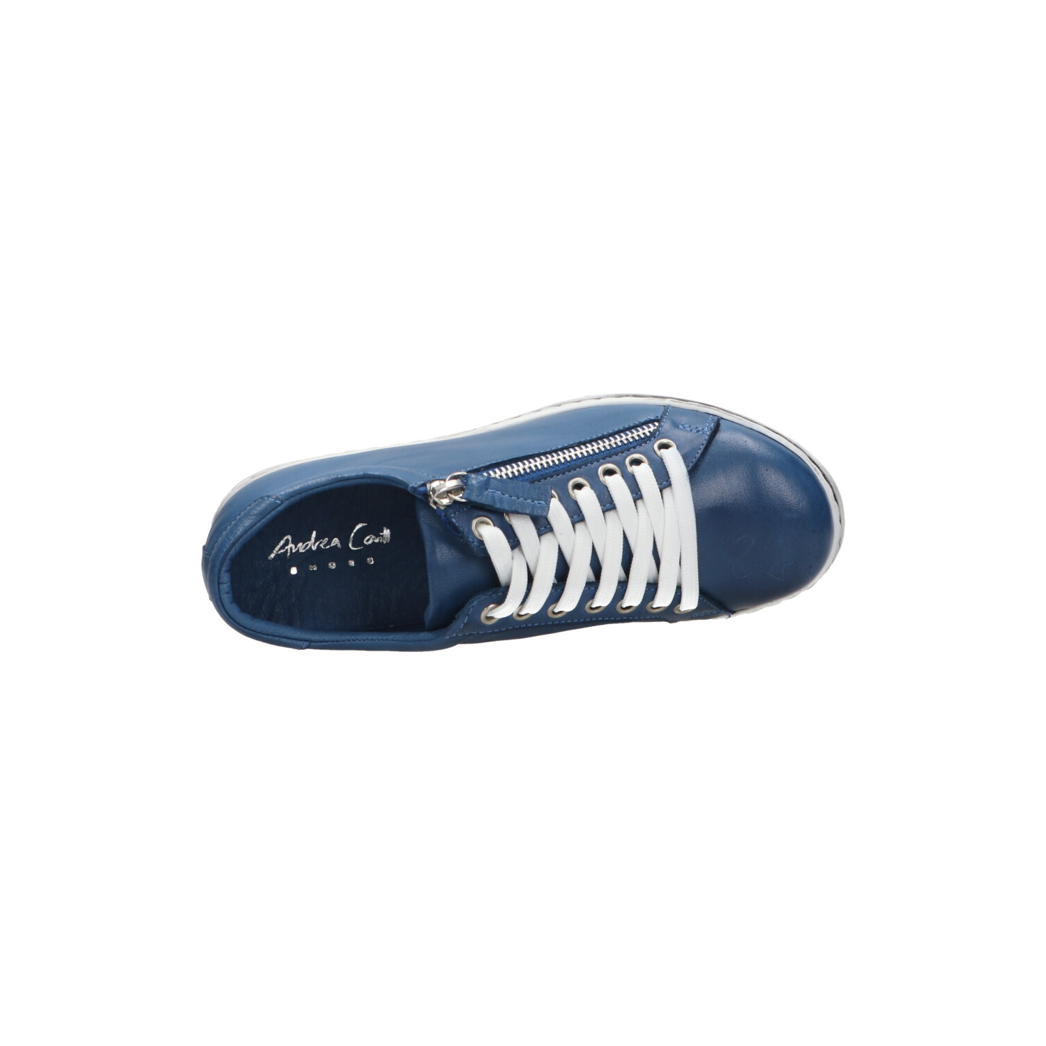 Andrea Conti Low sneaker blue - Low sneakers - Shoes - Ladies - Berca shoes