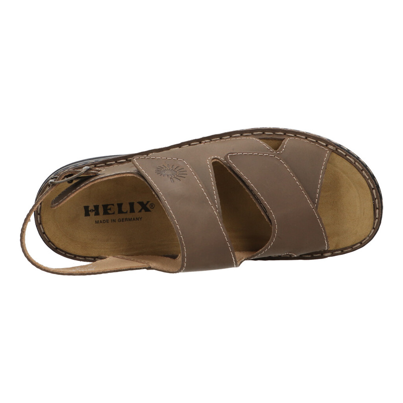 vogn Gå tilbage Brandmand Helix Sandal brown - Sandals - Shoes - Men - Berca.be
