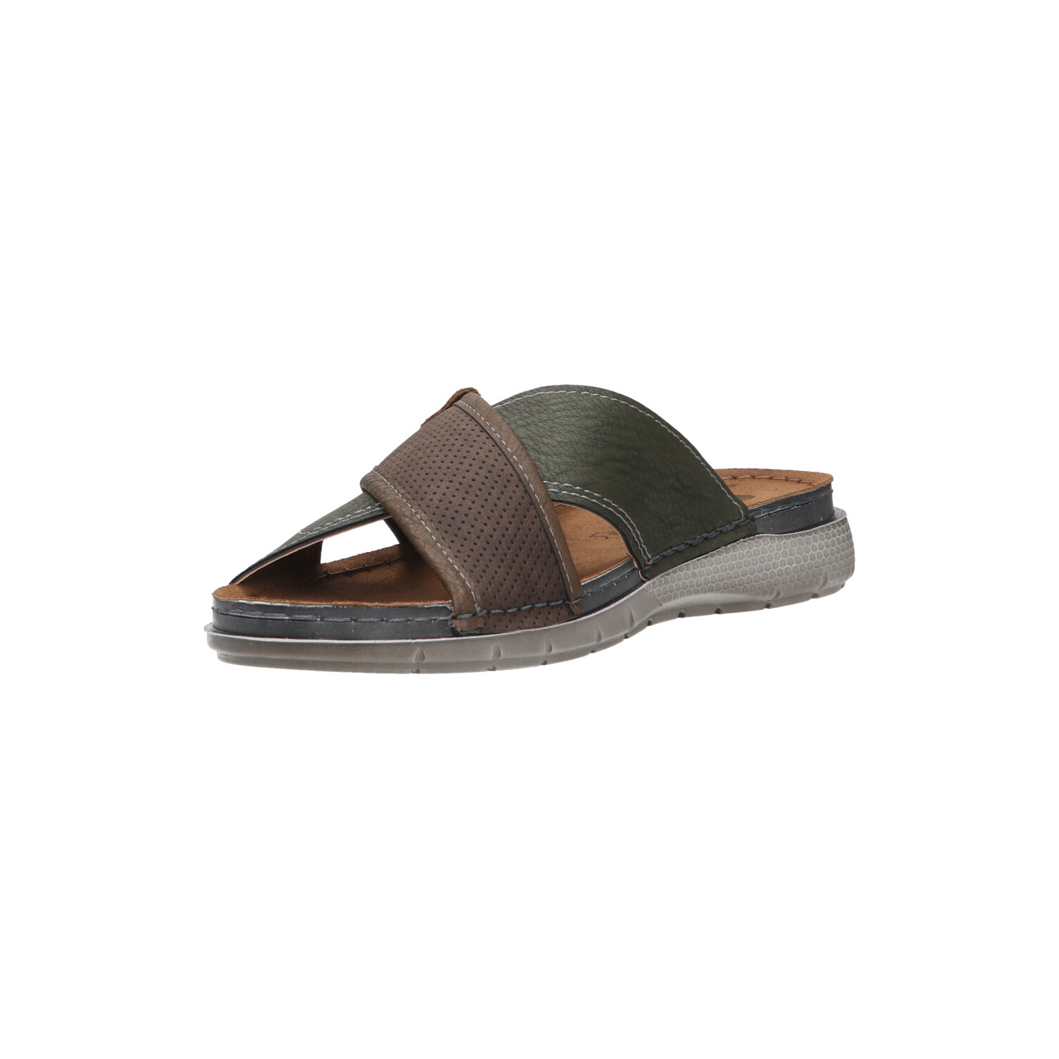 Inblu Slipper Kaki Slippers Schoenen Heren Berca.be